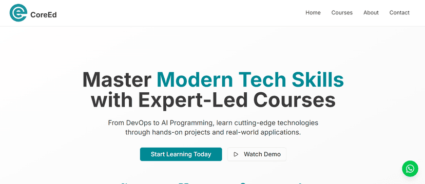 CoreEd Online Learning Platform